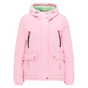 MYMO Zimní bunda  světle růžová / mátová