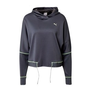 PUMA Sportsweatshirt 'Winter Pearl Training Hoodie'  antracitová / zelená