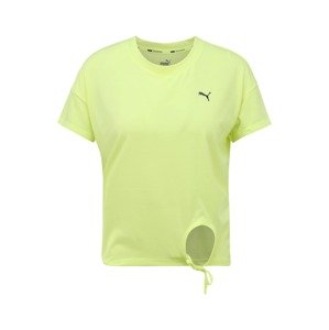 PUMA Funkční tričko 'WINTER PEARL' svítivě žlutá