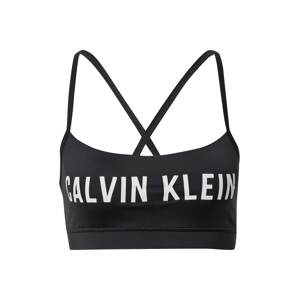 Calvin Klein Sport Sportovní podprsenka černá / bílá
