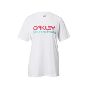 OAKLEY Funkční tričko červená / bílá