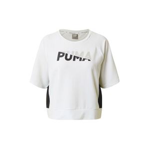 PUMA Sportsweatshirt  bílá / černá