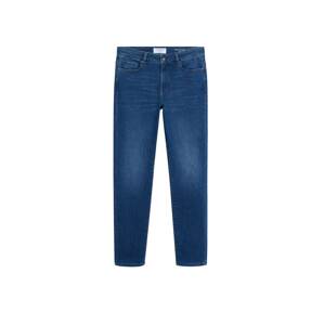 MANGO Jeans  kobaltová modř