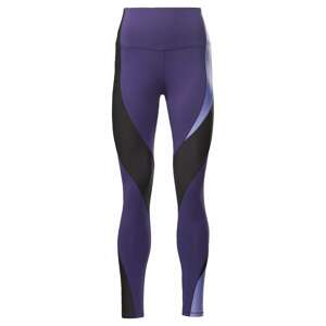 Reebok Sport Sportovní kalhoty světle fialová / tmavě fialová / černá