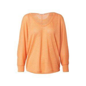 OPUS Oversized tričko 'Sunshine'  oranžový melír