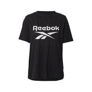Reebok Classics Tričko černá / bílá