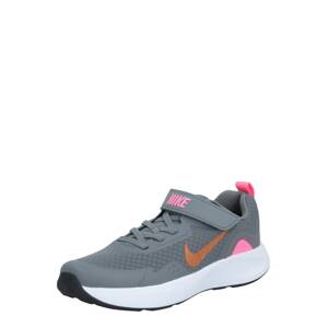 NIKE Sportovní boty  pink / šedá / oranžová