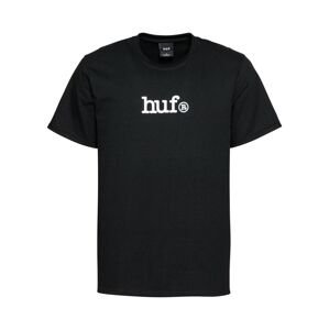 HUF Shirt  černá / bílá