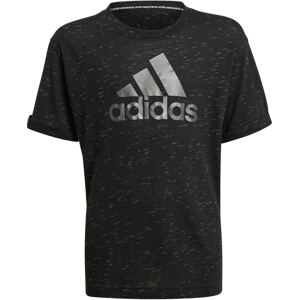ADIDAS PERFORMANCE Funkční tričko 'Bos' stříbrně šedá / černá