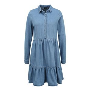 Vero Moda Tall Košilové šaty 'MARIA'  modrá džínovina