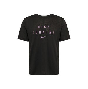 NIKE Funkční tričko růžová / černá
