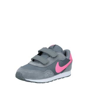 Nike Sportswear Tenisky  šedá / růžová
