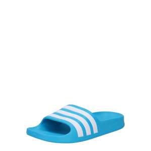 ADIDAS PERFORMANCE Plážová/koupací obuv 'Adilette' aqua modrá / bílá