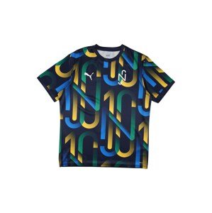 PUMA Funkční tričko 'Neymar Jr'  marine modrá / nebeská modř / bílá / zelená / žlutá
