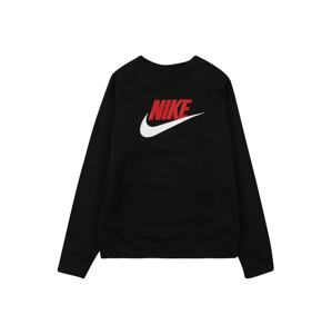 Nike Sportswear Mikina 'FUTURA'  červená / černá / bílá