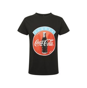 Mister Tee Tričko 'Always Coca Cola'  červená / černá / bílá / světlemodrá