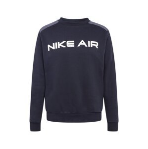 Nike Sportswear Mikina šedý melír / černá / bílá