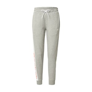 Reebok Sport Sportovní kalhoty  šedá / bílá / lososová