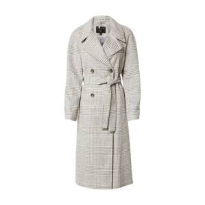 Dorothy Perkins Přechodný kabát šedý melír / bílá