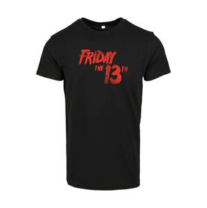 Mister Tee Tričko 'Friday The 13th' červená / černá