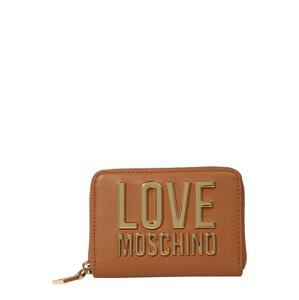 Love Moschino Peněženka  koňaková / zlatá