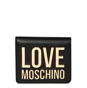 Love Moschino Peněženka  černá / zlatá