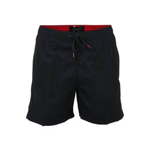 Tommy Hilfiger Underwear Plavecké šortky  námořnická modř / červená / bílá