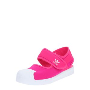 ADIDAS ORIGINALS Otevřená obuv 'SANDA'  pink / bílá