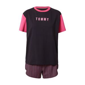 Tommy Hilfiger Underwear Pyžamo  noční modrá / světle růžová / bílá