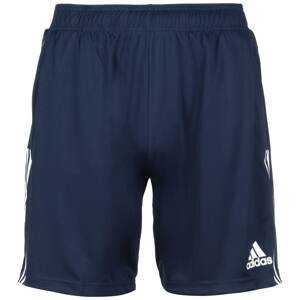 ADIDAS PERFORMANCE Sportovní kalhoty  bílá / tmavě modrá