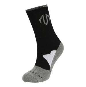 MOROTAI Sportovní ponožky světle šedá / tmavě šedá / černá