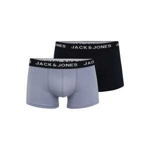 JACK & JONES Boxerky  světlemodrá / tmavě modrá / bílá