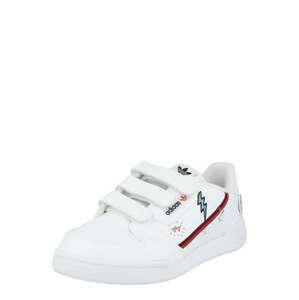 ADIDAS ORIGINALS Sneaker 'Continental 80'  bílá / černá / červená / světlemodrá