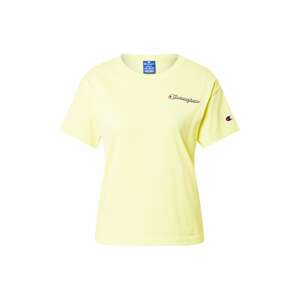 Champion Authentic Athletic Apparel Tričko námořnická modř / světle žlutá / červená / bílá