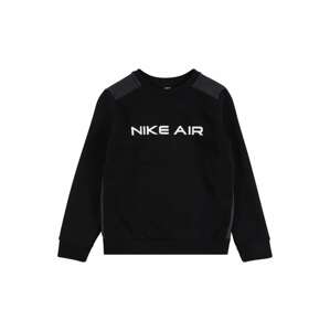 Nike Sportswear Mikina tmavě šedá / černá / bílá