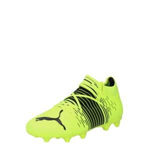 PUMA Sportovní boty 'Future Z 3.1'  černá / svítivě žlutá / stříbrná
