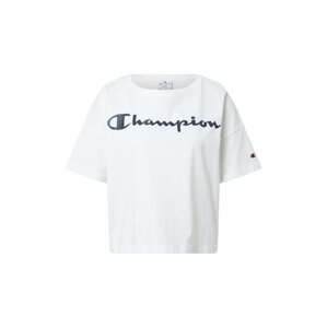 Champion Authentic Athletic Apparel Tričko  bílá / noční modrá