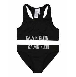 Calvin Klein Swimwear Bikiny  černá / bílá