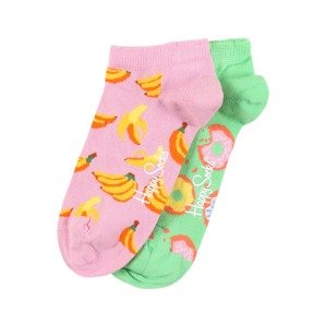 Happy Socks Ponožky 'Snack'  žlutá / světle zelená / oranžová / korálová / starorůžová