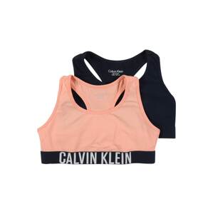 Calvin Klein Underwear Podprsenka  meruňková / námořnická modř / světle šedá