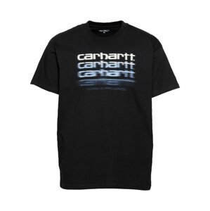 Carhartt WIP Tričko  černá / bílá / světlemodrá