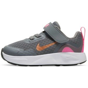 Nike Sportswear Tenisky  šedá / bílá / pink