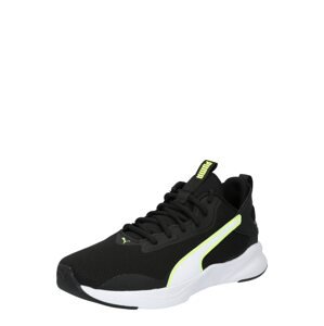 PUMA Sportovní boty 'Softride Rift'  černá / bílá / žlutá