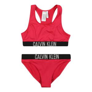 Calvin Klein Swimwear Bikiny  pitaya / černá / bílá