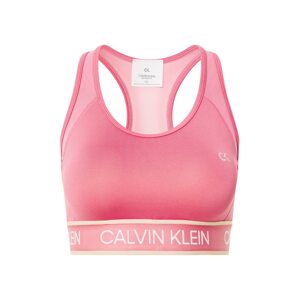 Calvin Klein Sport Sportovní podprsenka  béžová / růžová / růže / bílá