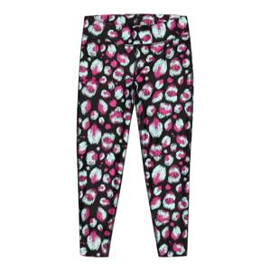 UNDER ARMOUR Sportovní kalhoty  černá / pink / světlemodrá