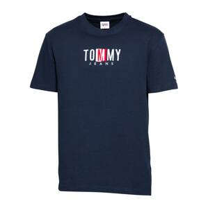 Tommy Jeans Tričko 'TIMELESS'  námořnická modř / červená / bílá