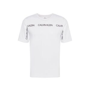 Calvin Klein Performance Funkční tričko  bílá / černá