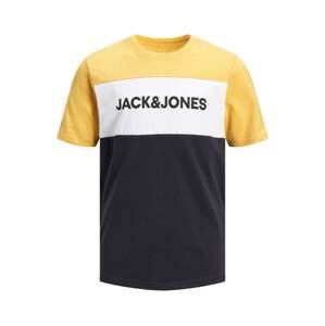 Jack & Jones Junior Tričko  žlutá