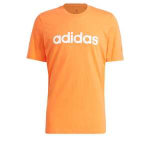 ADIDAS PERFORMANCE Funkční tričko 'Essentials'  oranžová / bílá